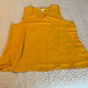 Cute Gold Cato Tank Top Blouse